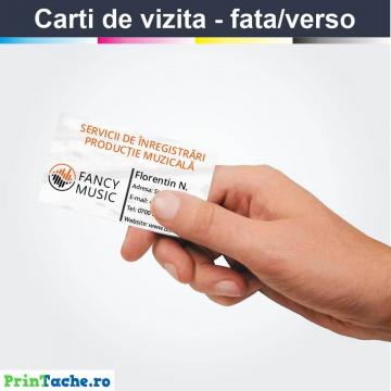 Carti de vizita - imprimare fata/verso
