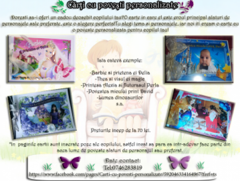 Carti personalizate pentru copii