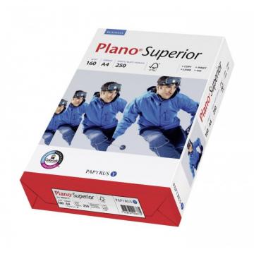 Carton copiator A4, 160g, alb, Plano Superior, 250coli/top