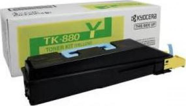 Cartus Imprimanta Laser Original KYOCERA TK-880Y