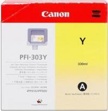 Cartus Plotter Original CANON PFI-303Y