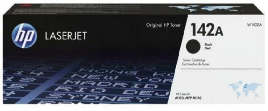 Cartus toner HP 142A Black W1420A