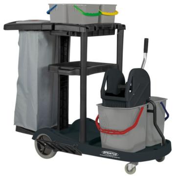 Carucior profesional curatenie multifunctional