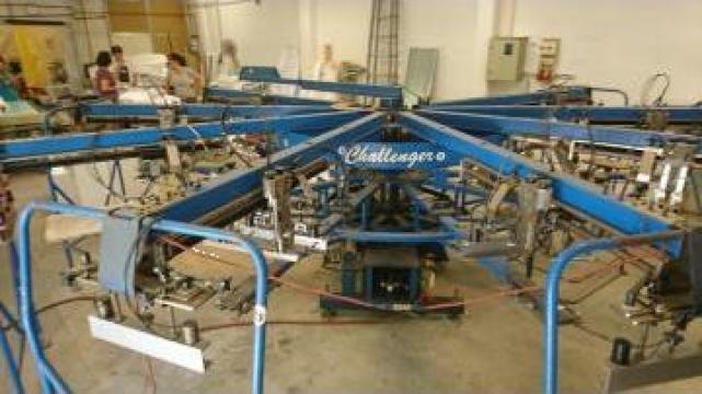 Carusel serigrafie textile M&R Challanger 8/10