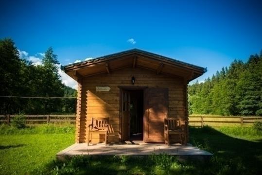 Casa de camping din lemn Calonda