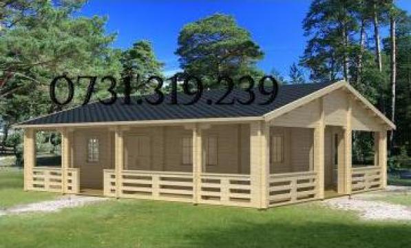 Casa de lemn 90 mp