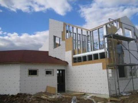 Casa pe structura metalica usoara