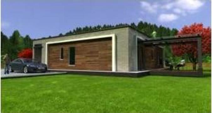 Casa pe structura metalica
