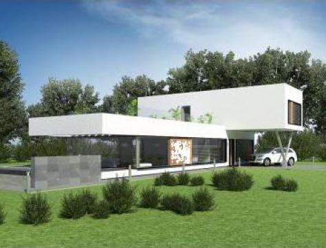 Casa pe structura metalica
