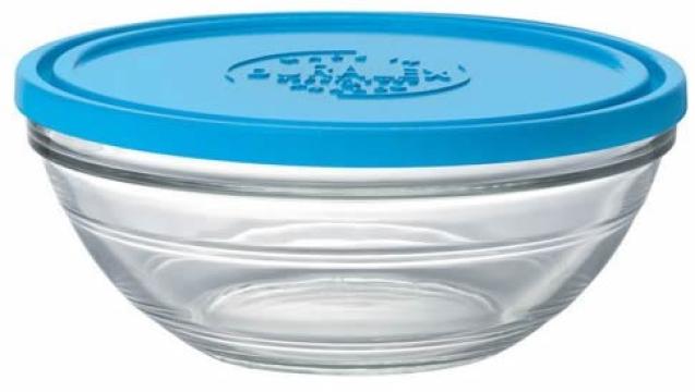 Caserola rotunda cu capac Duralex LYS Stackable 20,5cm
