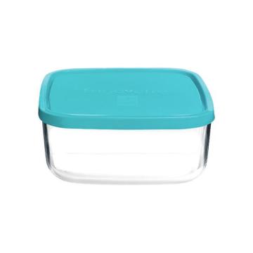 Caserola sticla cu capac Bormioli Frigoverre 19x19xh8cm