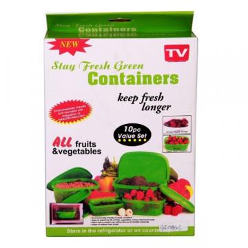 Caserole Stay Fresh Green Containers