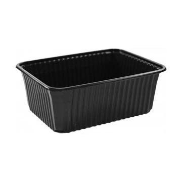 Caserole eurobox negre 1000ml (50buc)
