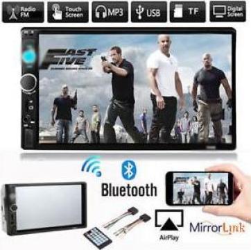 Casetofon Dvd Mp3 Auto 7" Bluetooth USB 2Din MirrorLink