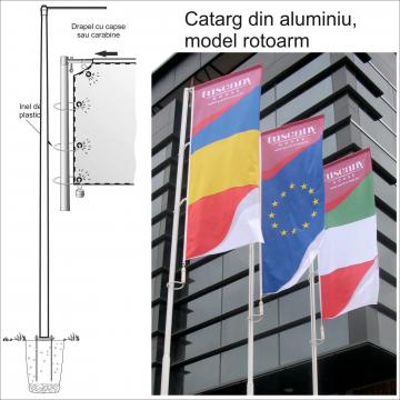 Catarg sectional din aluminiu - Rotoarm