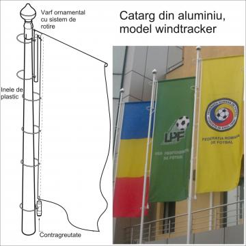 Catarg sectional din aluminiu - Windtracker