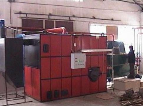 Cazan Apa Calda 950kW Combustibil solid