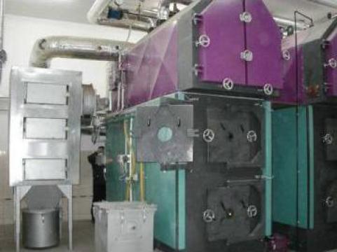 Cazan pe rumegus de 600 Kw
