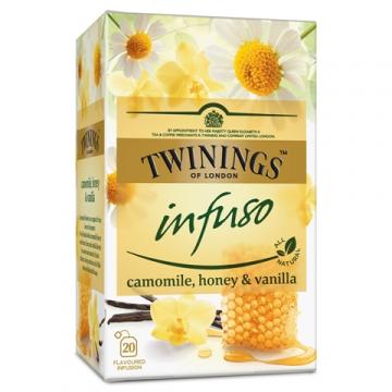 Ceai cu musetel, vanilie si miere Twinings Infuso 20x1.5g