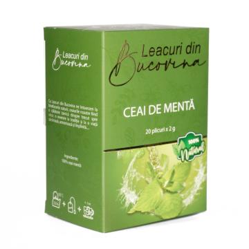 Ceai de menta - Leacuri din Bucovina 20 x 2g