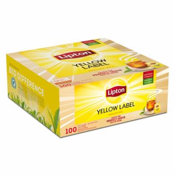 Ceai negru Lipton Yellow Label 100 plicuri