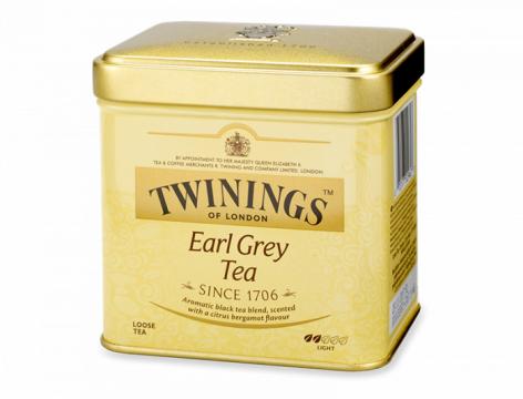 Ceai negru Twinings Earl Grey cutie 100g