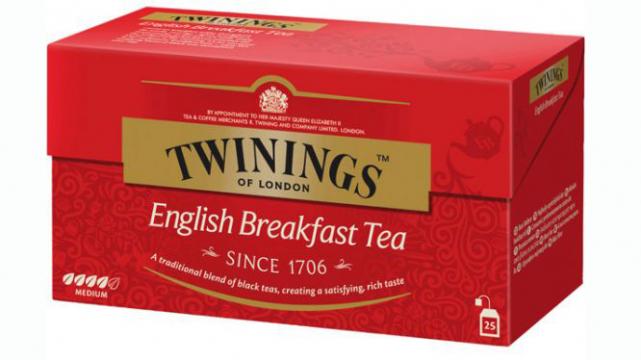 Ceai negru Twinings English Breakfast 25x2 g