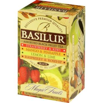 Ceai negru cu fructe Basilur Assorted Magic Fruit 20 buc 40g