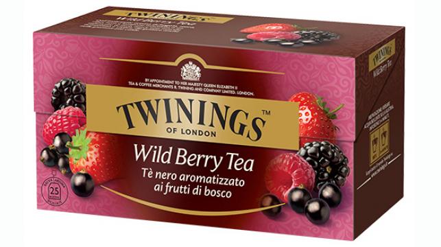 Ceai negru cu fructe de padure Twinings 25x2g