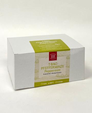 Ceai plic aromat bio Demmers Teehaus T-Bag Peppermint 20buc
