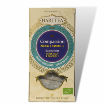 Ceai premium Hari Tea - Sweetheart - tei si musetel bio 10dz