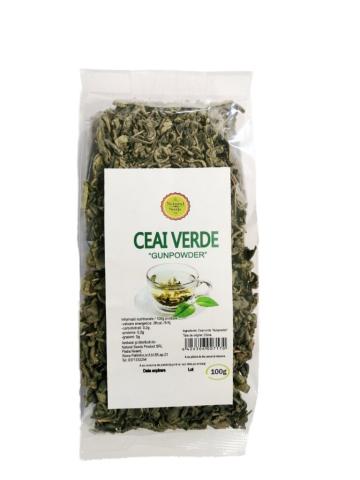 Ceai verde Gunpowder 100g, Natural Seeds Product