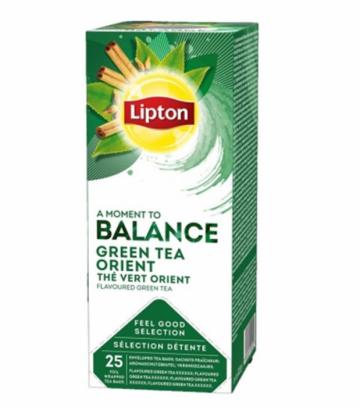 Ceai verde Lipton Balance Orient 25 plicuri