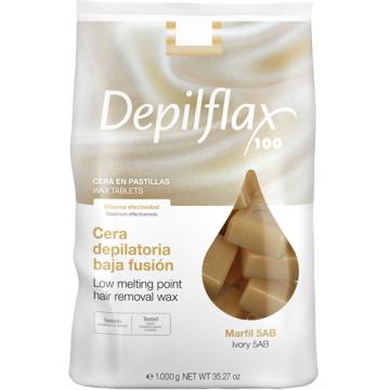 Ceara elastica 1kg refolosibila Fildes (Ivory) - Depilflax