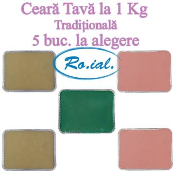 Ceara epilat refolosibila 1 kg - Roial 5 buc la alegere