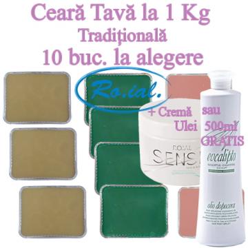 Ceara epilat refolosibila 10 buc la alegere 1kg - Roial