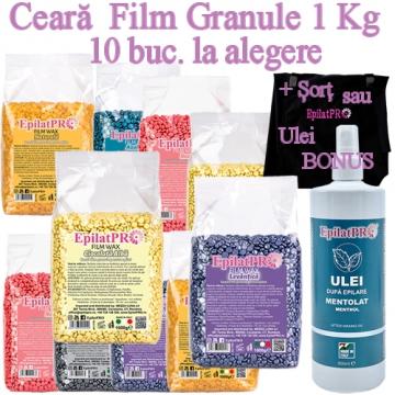 Ceara film granule elastica 1kg 10 buc la alegere