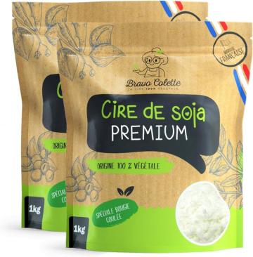 Ceara naturala nontoxica si biodegradabila pentru lumanari