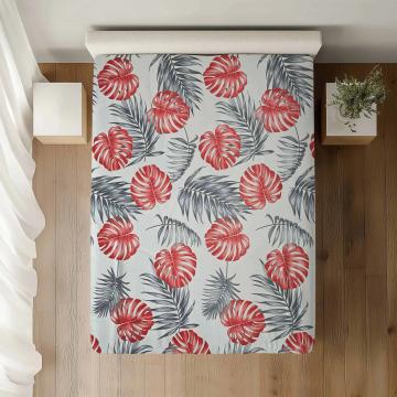 Cearceaf pat simplu dimensiuni:140x240, 100% bumbac ranforce