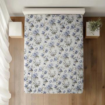 Cearceaf pat simplu dimensiuni:140x240, 100% bumbac ranforce