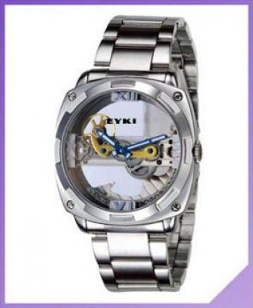 Ceas barbatesc automatic Eyki Full Skeleton 2013