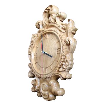 Ceas sculptat frunza acant 36x24 cm