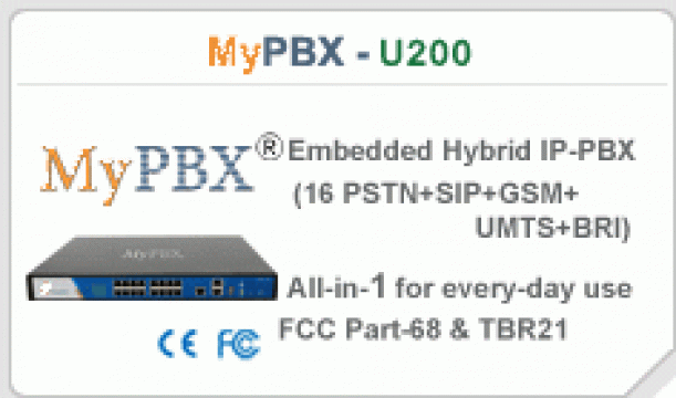 Centrala telefonica MyPBX U200