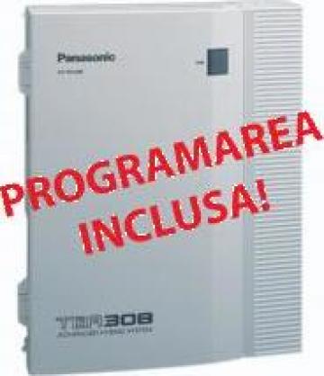 Centrala telefonica Panasonic hibrida - Programare inclusa