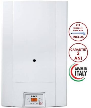 Centrala termica Arca Pixelfast 32F, kit evacuare inclus