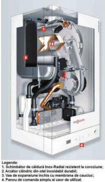 Centrala termica Viessmann Vitodens 050-W 24 kW