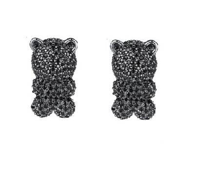 Cercei Brilliant Black Diamonds Teddy