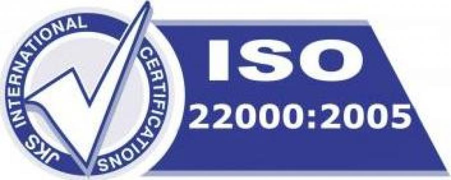 Certificat ISO 22000 HACCP
