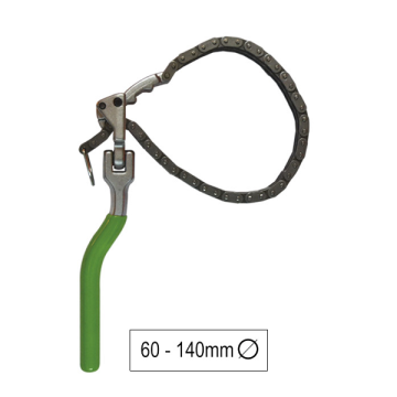 Cheie filtru de ulei cu lant 60-140 mm JBM
