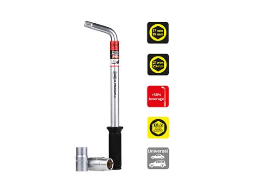 Cheie pentru roti l extensibila 17/19/21/23mm